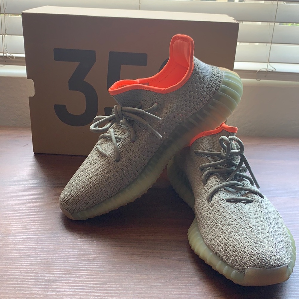 Adidas Yeezy 350 Boost color: desert sage